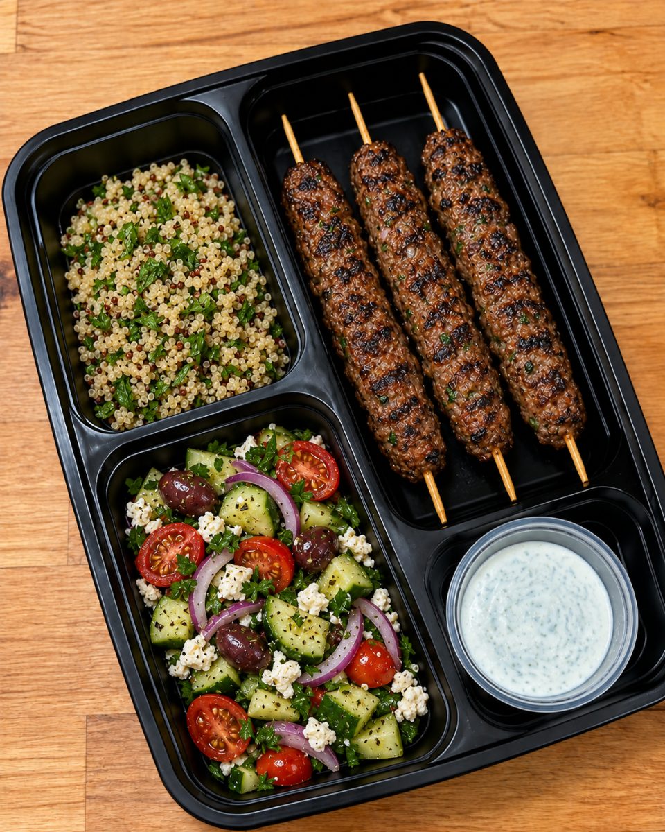 🥩🌿🇹🇷 Köfte de Res Estilo Turco