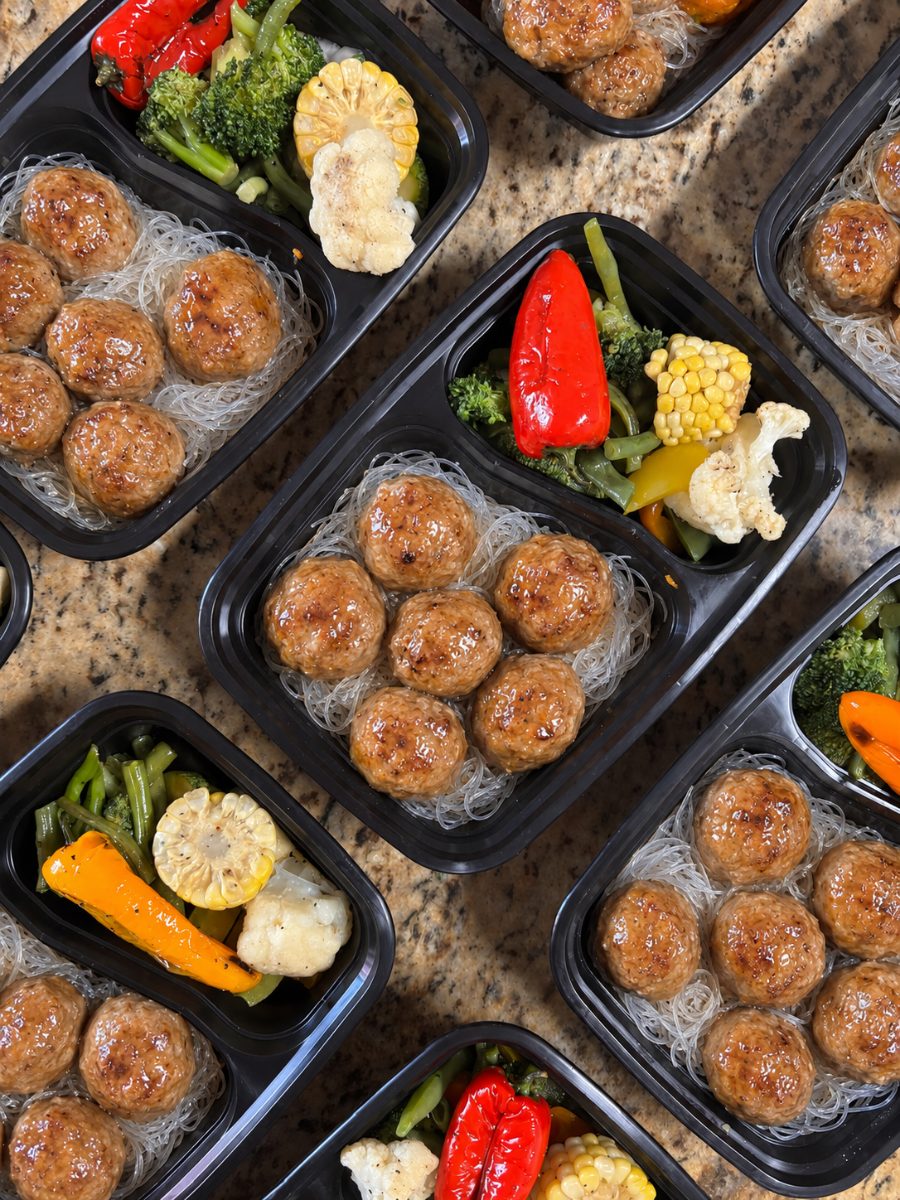 Albóndigas de Cerdo Teriyaki 🐷